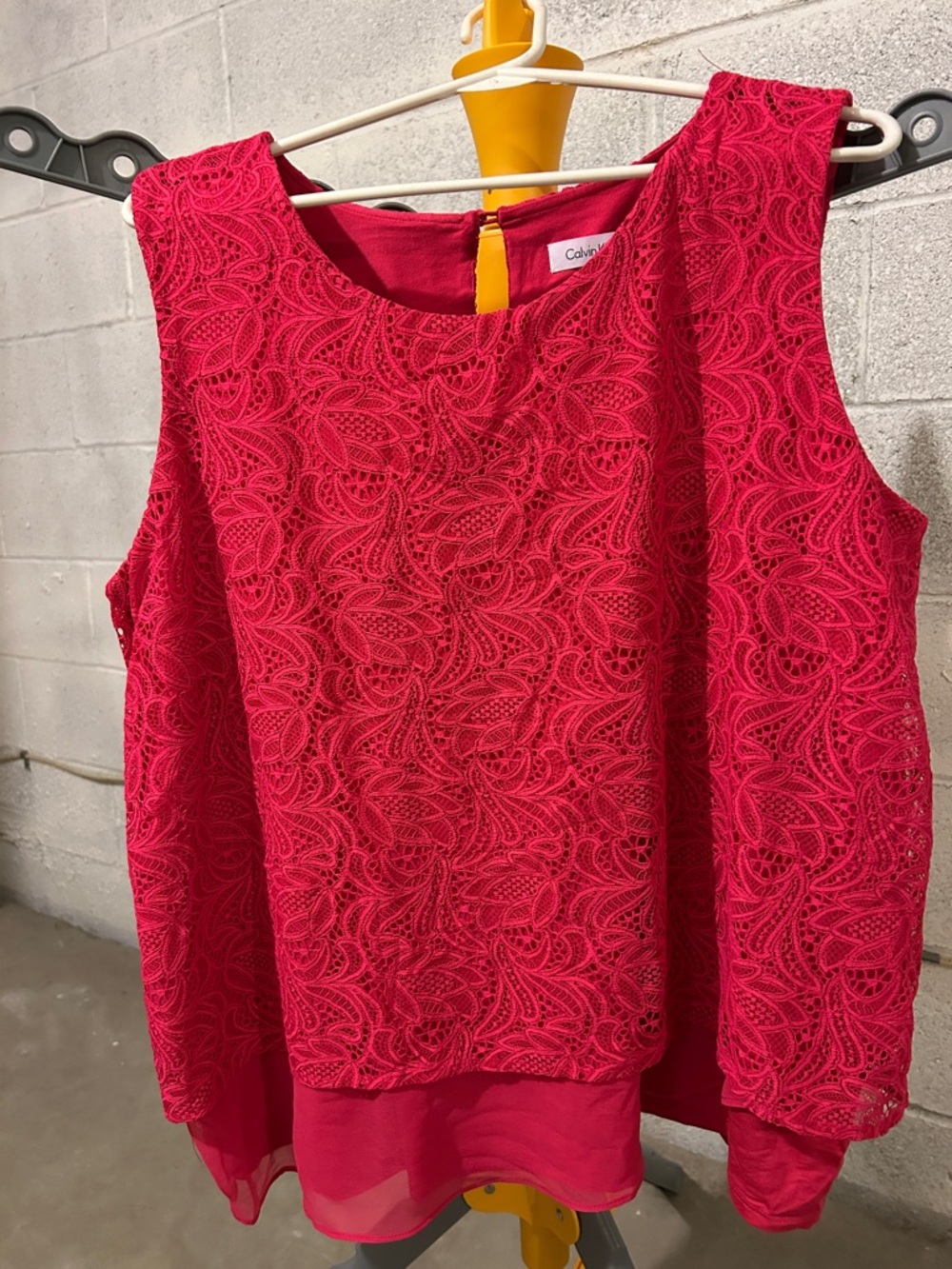 NWT Calvin Klein Lace Top